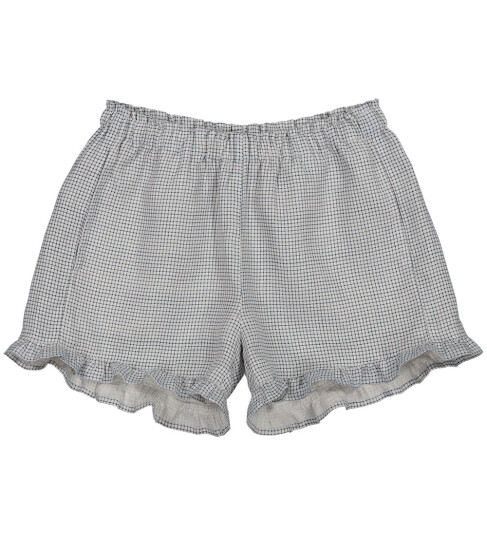 MarMar Shorts Pala Frill Mini Sjekk MarMar 10 år 140 Shorts Hvit