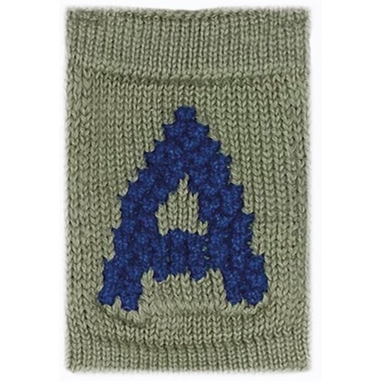 Smallstuff Strikket Bogstav Blue L