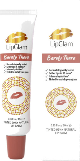 LipGlam Tinted Barely There 10ml LipGlam Tinted Barely There 10ml