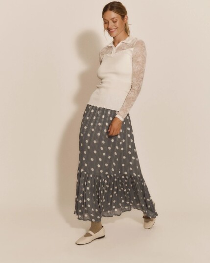 Rosemunde Rwgloria Long Skirt Blue 44