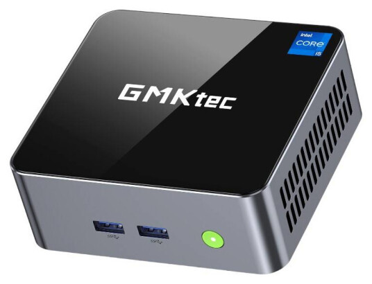 GMKtec M3 Mini PC Intel Core i5 12450H 32 GB RAM 1 TB SSD Windows 11 Pro Svart