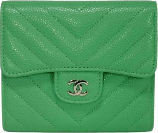 Chanel Vintage Dame Grønn ONE SIZE