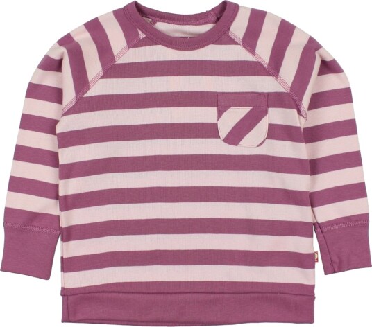 Katvig Classics Genser   Lys Rosa/Lilla Stripet   Katvig   1½ år 86   Genser