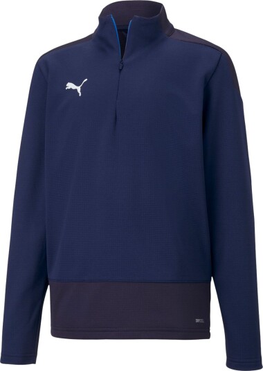 PUMA teamGOAL 23 Half Zip Treningstrøye Barn Navy 164