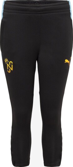 PUMA Njr Creativity Trg Pants Jr - PUMA BLACK-HEAT FIRE-VIBRANT BLUE - 116