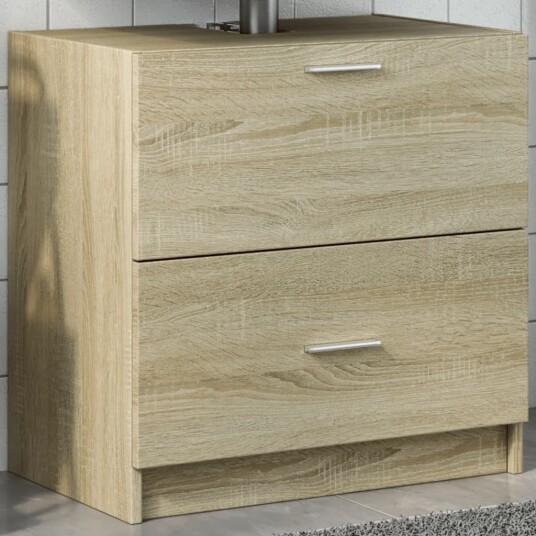  Servantskap sonoma eik 59x37x59 cm konstruert tre 8721102815324