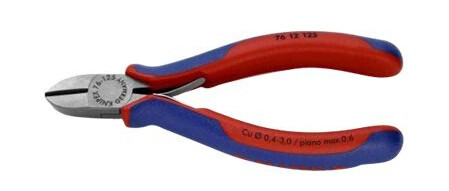Knipex 125 mm Diagonalskjæretang med Flerkomponent-Grep