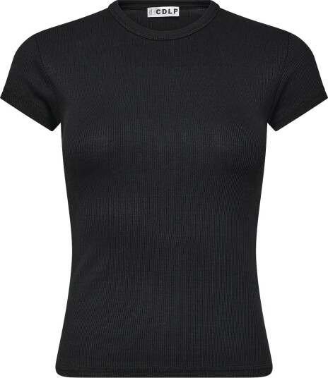 CDLP Lyocell Rib T Shirt Off Black Black XL