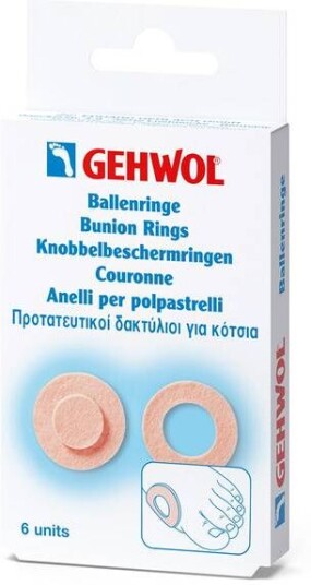Gehwol Bunion Ring Ilkering Rund 6 Stk