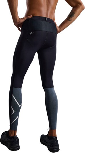 2XU Light Speed React Compression Tights M Herre Svart S | Løpetights