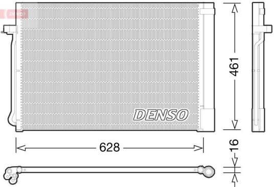 Kondensator DENSO DCN05013 Kondensator DENSO DCN05013