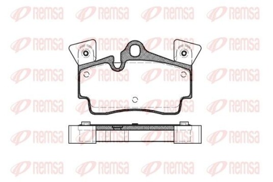 Bremseklosser REMSA 0996.10 Bremseklosser REMSA 0996.10