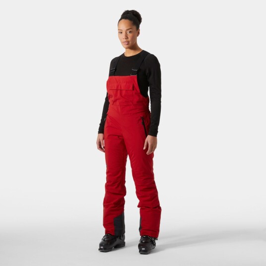 Helly Hansen Dame Legendary Fôret Skibukse Med Seler Rød L