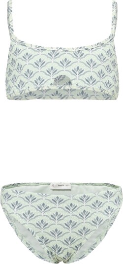 Mango Printed Bikini Green 5 6