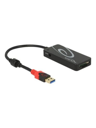 DeLOCK Hub 3 Ports USB hub 3 porter Svart 62899