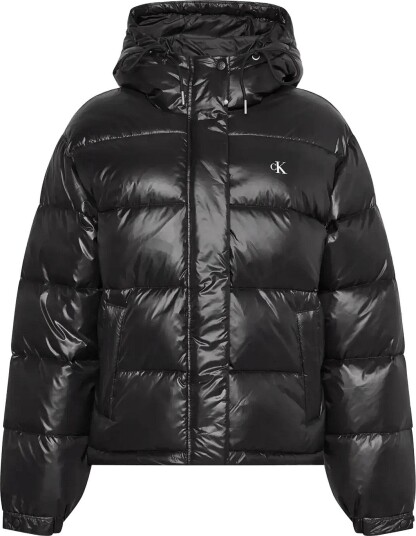 Calvin Klein Jeans Shine Mw Classic Puffer Black M