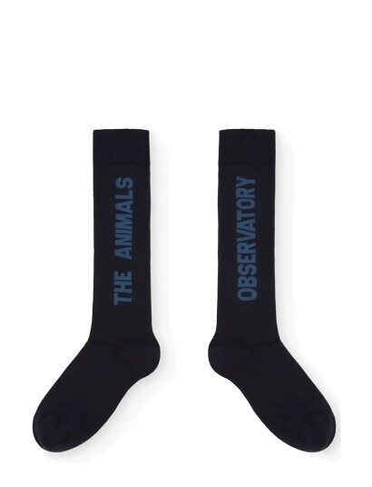 THE ANIMALS OBSERVATORY Worm Kid Socks Navy   Navy   23/26