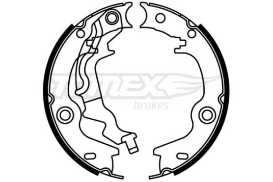 Bremsesko sett TOMEX Brakes TX 22 54