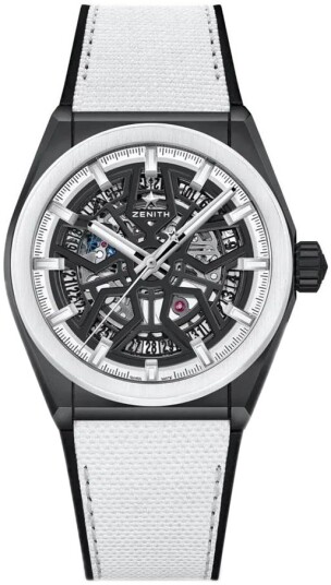 Zenith Herreklokke 49.9007.9004 11.R923 El Primero Sort/Gummi Ø44 mm Zenith Herreklokke 49.9007.9004 11.R923 El Primero Sort/Gummi Ø44 mm