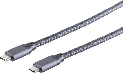 Usb-C Tilkoblingskabel St-St 2 M Grå