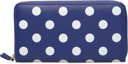 Comme des Garçons Polka Dots Wallet Blue ONE SIZE Comme des Garçons Polka Dots Wallet Blue ONE SIZE