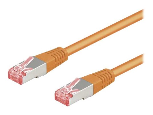Goobay Nettverkskabel Rj-45 Hann Til Rj-45 Hann 1 M Trådpar I Metallfolie Pimf Cat 6 Halogenfri Formstøpt Oransje Goobay Nettverkskabel Rj-45 Hann Til Rj-45 Hann 1 M Trådpar I Metallfolie Pimf Cat 6 Halogenfri Formstøpt Oransje