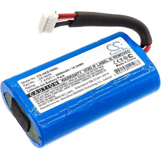 Anker SoundCore Boost batteri (2600 mAh 7.4 V, Blå)
