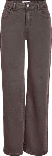 NOISY MAY Nmyolanda Mw Straight Jeans Colored Noos Brown 28 x 30 NOISY MAY Nmyolanda Mw Straight Jeans Colored Noos Brown 28 x 30