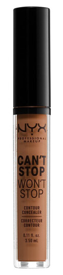 NYX PROFESSIONAL MAKEUP Can't Stop Won't Stop Concealer Warm Caramel NYX PROFESSIONAL MAKEUP Can't Stop Won't Stop Concealer Warm Caramel
