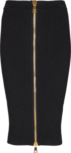 Balmain Dame Skjørt Svart M, Balmain Dame Skjørt Svart M,