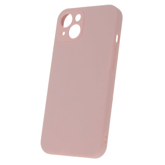Mag Invisible Deksel for iPhone 15 Plus (Silikon) Pastellrosa