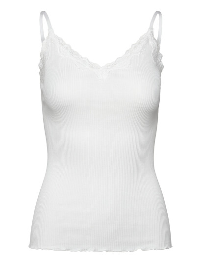 Rosemunde Rwbeatha Sl Regular Singlet Top - White - XL Rosemunde Rwbeatha Sl Regular Singlet Top - White - XL
