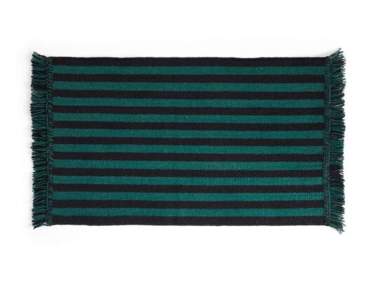 HAY Stripes and Stripes dørmatte 52x95 cm Green