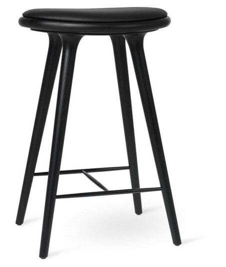 Mater - High Stool H69 Black Stained Oak