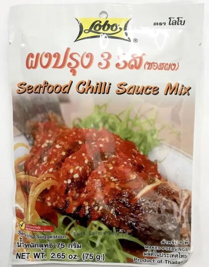 Seafood Chilli Sauce Mix Lobo 75 gram Thailand