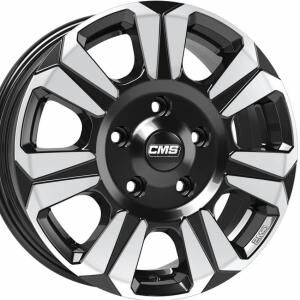 CMS C31 Diamond Black 6.5x16 6x130 ET62 B84.1
