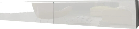 Kanak TV-benk 180 cm - Hvit