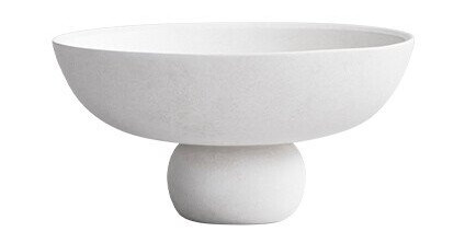 101 Copenhagen Baburu skål Ø20 cm Bone White 101 Copenhagen Baburu skål Ø20 cm Bone White