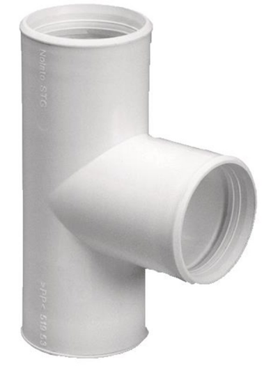 Purus manifold 90 32 mm white pp/tpe