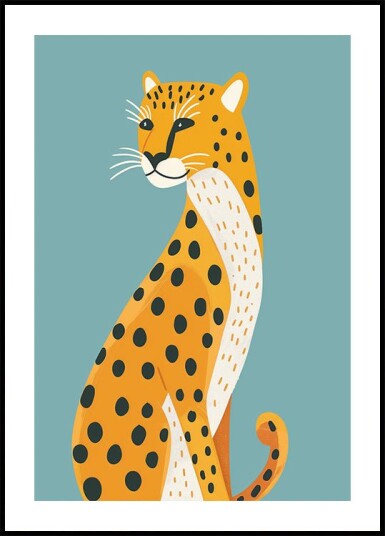 Spotted Cat Plakat Plakat / 70x100cm Spotted Cat Plakat Plakat / 70x100cm