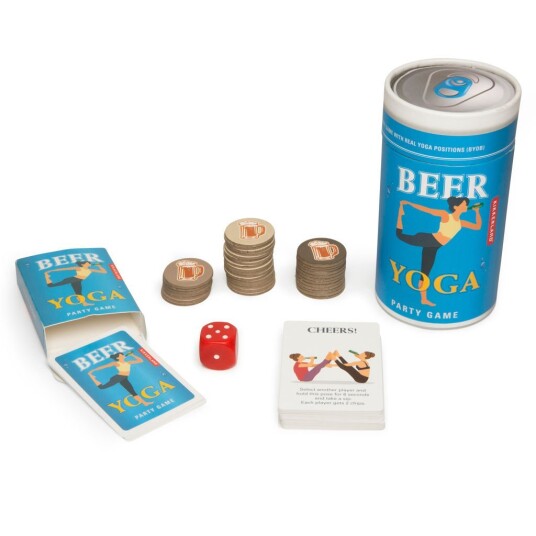 Kikkerland Ølyoga Festspill - Morsomt Partyspill for Venner