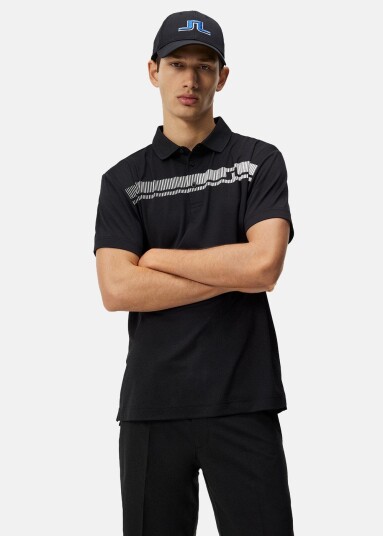 J.lindeberg Klas Regular Fit Golf Polo Black Xl Piketrøyer