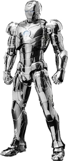 Marvel: The Infinity Saga DLX Iron Man Mark 2 Chrome Edition Action Figure Marvel: The Infinity Saga DLX Iron Man Mark 2 Chrome Edition Action Figure