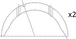 FAI AutoParts BT3008-STD Avstandsskive, veivaksel