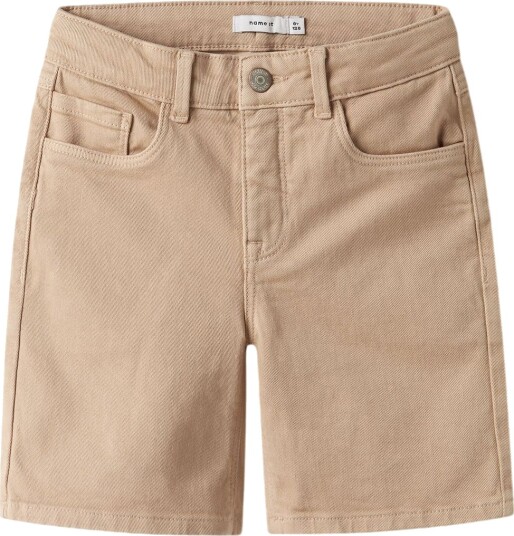 Name It Nkmryan Straight Twi Shorts 1081 Bk Noos Beige 128