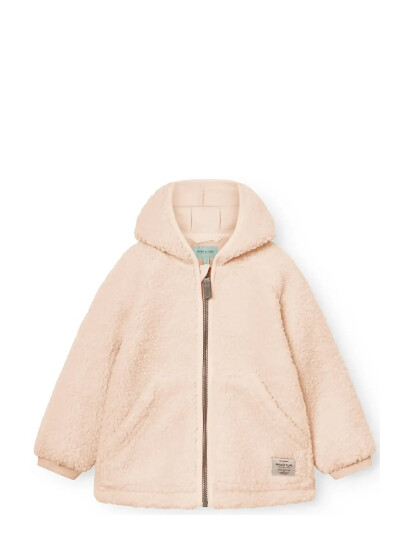 MINI A TURE Matliff Teddyfleece Jacket. Grs Pink 9M/74