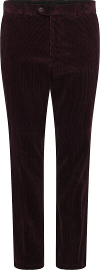 Oscar Jacobson Dandy Trousers Burgundy 56