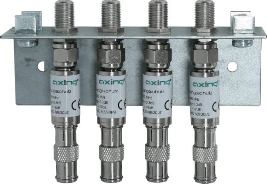 Axing Koaksialadapter F-Type Han/Hun QEW 4-20 5-2500MHz