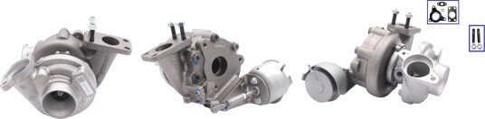 Turbolader TURBOS EUROPE TERHF3VVP2