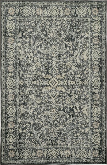 Flatvevd teppe Meralis svart Størrelse: 150 x 230 cm